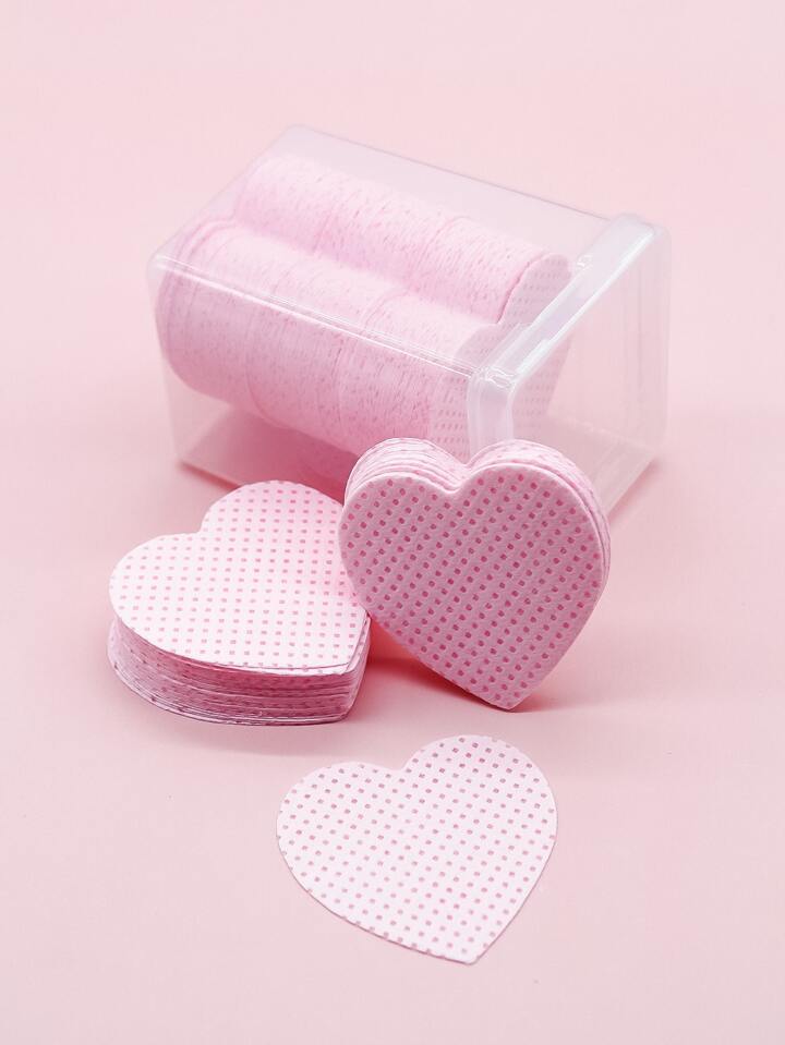 Pink Heart adhesive nozzle wipes