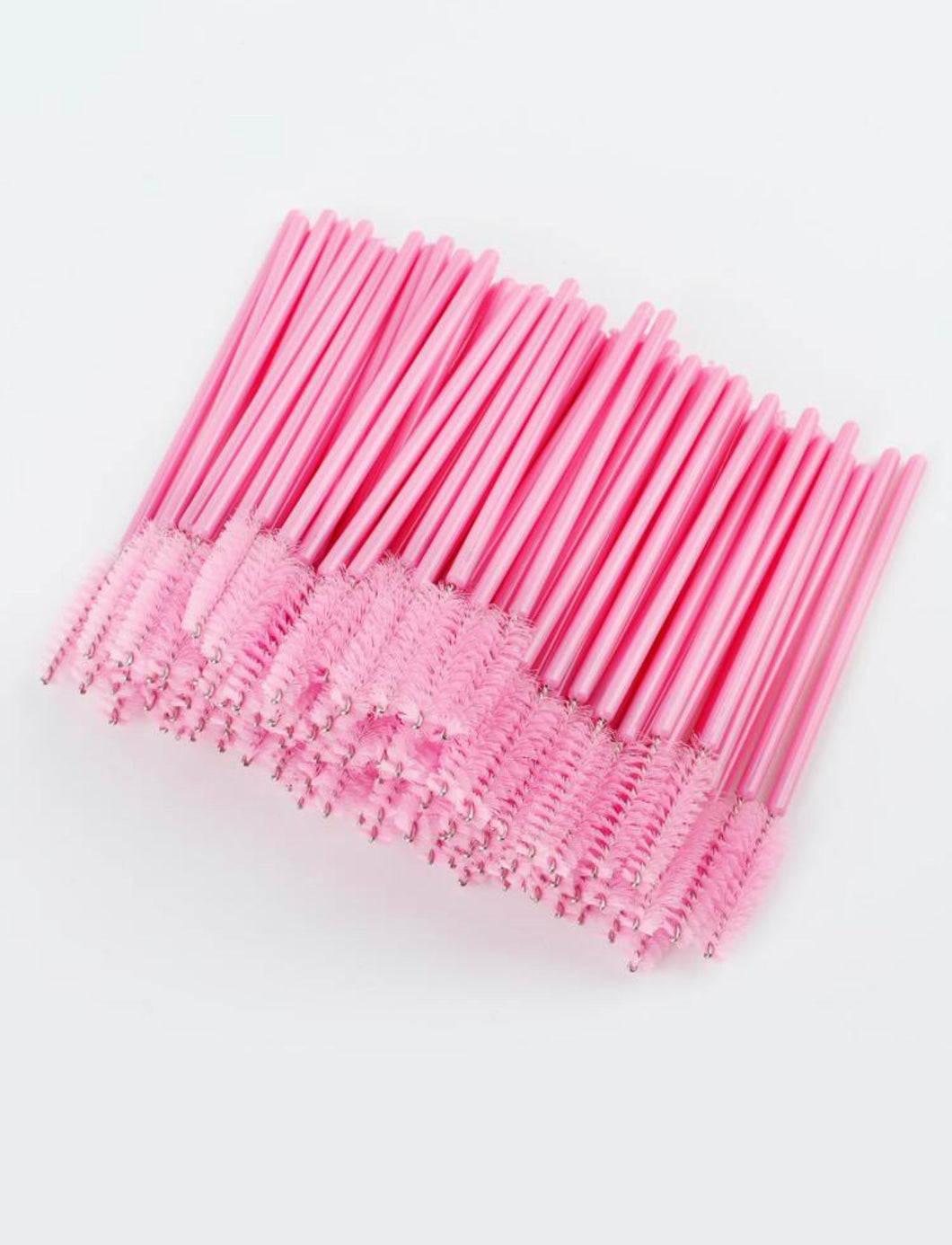 Pink Spoolie Brushes 50pcs
