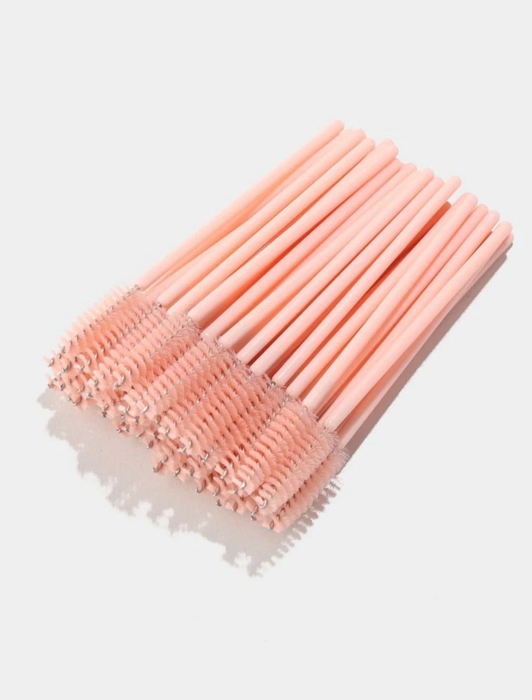 Dusty pink Spoolie Brushes 50pcs